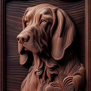 3D model The Austrian Hound dog (STL)